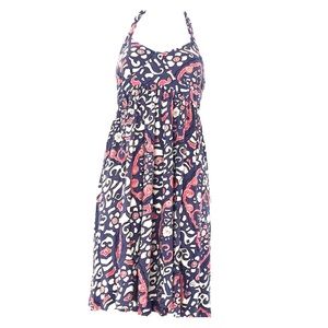 Halter Dress red/white/blue size XS Old Navy